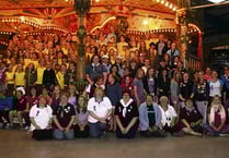 ‘Post’ area Guides take part in the giant sleepover
