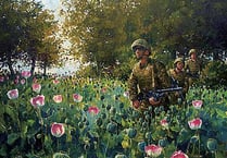 Former Holsworthy man’s war reflections go on display