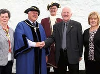 Holsworthy Portreeve hands over the reins