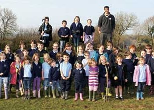 Pyworthy school children kick start Diamond Jubilee celebrations