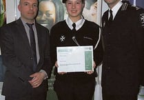 Holsworthy girl receives region’s top cadet award