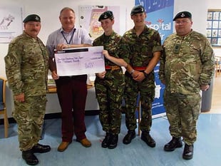Army Cadets battle it out in support of chemotherapy unit appeal