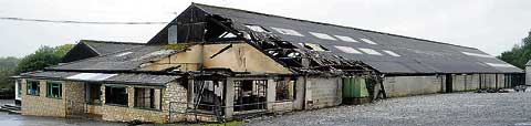 Quick reaction after asbestos is found at market fire