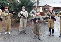 Woodland laser games for community minded young