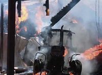 Hay bale fires — ‘major concern’