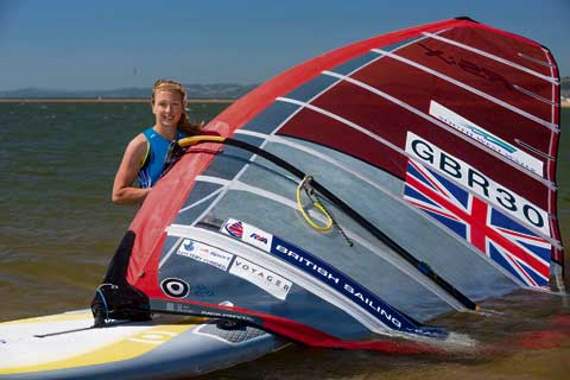 South West Water supports Olympic hopeful windsurfer from Bude