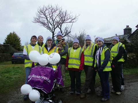Kim completes ‘Journey for Life’ to help raise awareness of rare condition