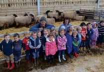 Fire station and farm visits for pre-school children