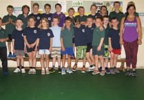 Cubs from all over Mid-Devon District take to the water at Roadford Lake