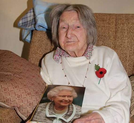 Elizabeth Walter celebrates her 100th birthday