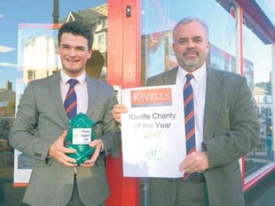 Kivells chooses Exeter Leukaemia Fund as its charity of the year