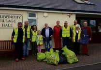 Good support for village clean up