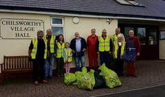 Good support for village clean up
