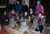 Sutcombe Church falls silent to allow bells to be restored