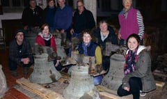 Sutcombe Church falls silent to allow bells to be restored
