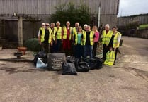 Bacon rolls for litter pick volunteers!