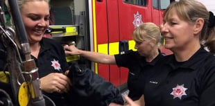 'Have a Go' at being a firefighter at Hatherleigh Fire Station