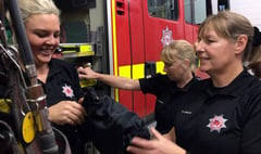'Have a Go' at being a firefighter at Hatherleigh Fire Station
