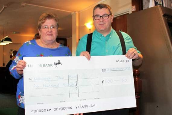 Trio of good causes benefit from social club draw