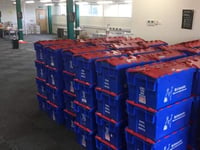 Devon send vulnerable residents food parcels