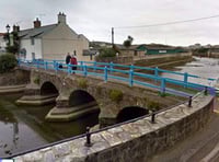 Bude bridge set to reopen for half-term