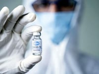 Vaccination hub opens at the Royal Cornwall Showground