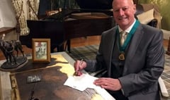 Former councillor Barry Parsons named as Alderman of Devon