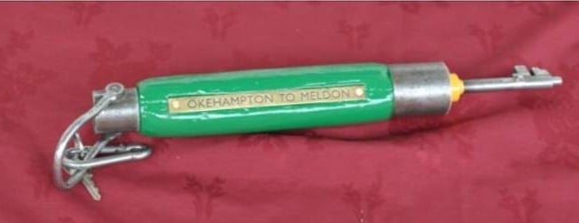 Dartmoor Line ground frame staff goes missing from Okehampton