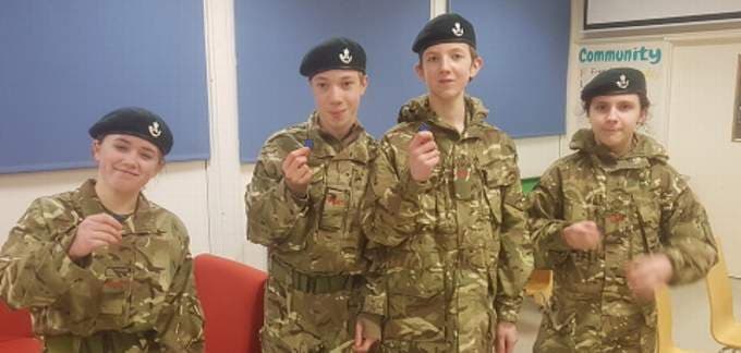 Army cadets pass basic training | holsworthy-today.co.uk