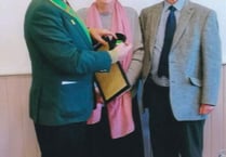 Long service presentation for Forester life member