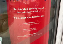 Post office strike close numerous branches