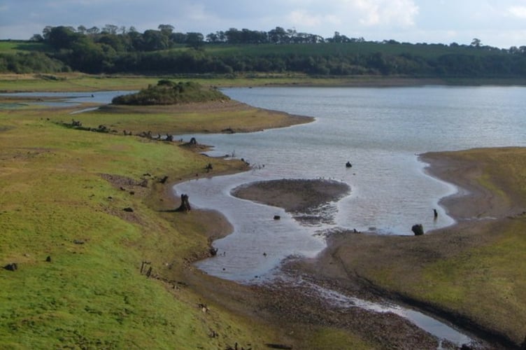 Roadford Lake near Broadwoodwidger, between Launceston and Okehampton