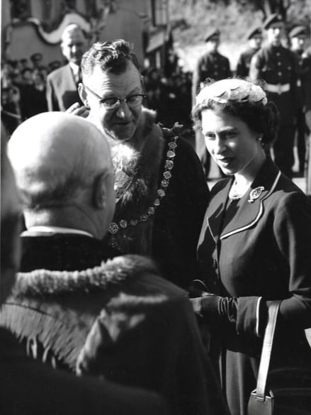 Queen Visits Launceston 1956 1