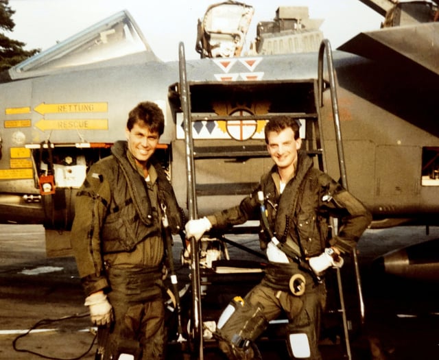 Queen’s “radiant smile” would light up the room says former fighter pilot