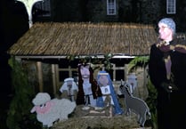 First Nativity scene at St Stephen’s