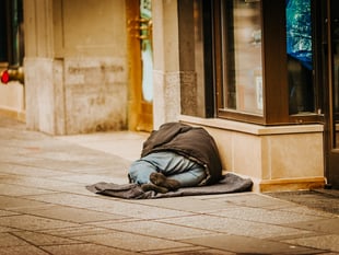 Rough sleeping more prevalent in countryside than in many urban areas
