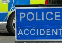 A30 reopens following single-vehicle collision