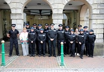 Holsworthy PCSO among those thanked at special service 