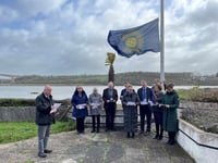Torridge Council fly flag for Commonwealth Day