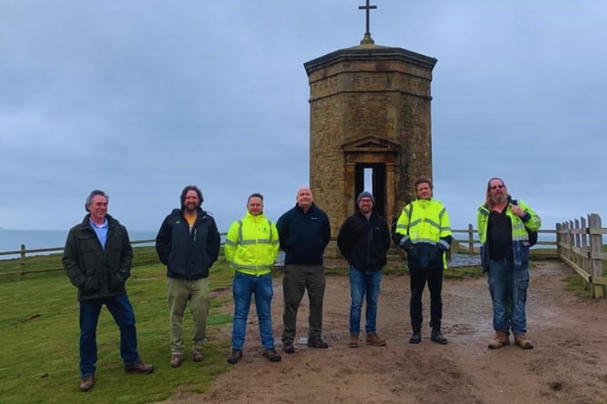 Bude Storm Tower site visit