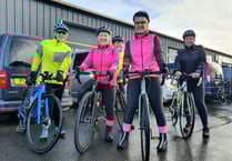 Cyclists on hunt in aid of hospice
