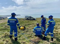 Coastguard Search and Rescue save two stranded at people