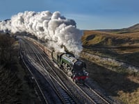 The exact times the Flying Scotsman will be going through Cornwall