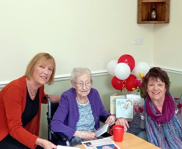 Celebrated 103rd birthday