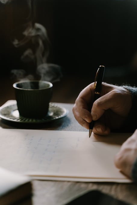 writing a letter