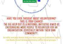 1st Bude Scout Group to hold showcasing event for The Big Help Out 