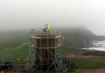 Bude Storm Tower approaches second stage as new foundation laid