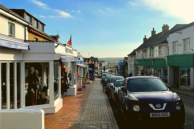 Bude town centre