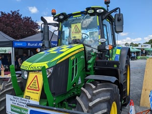 Devon and Cornwall Police announce winning name for tractor