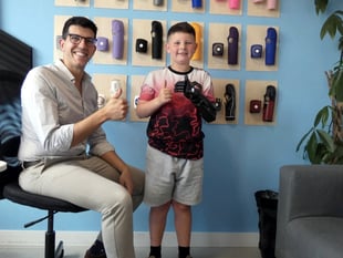 ‘Amazing’ arm for Jayden